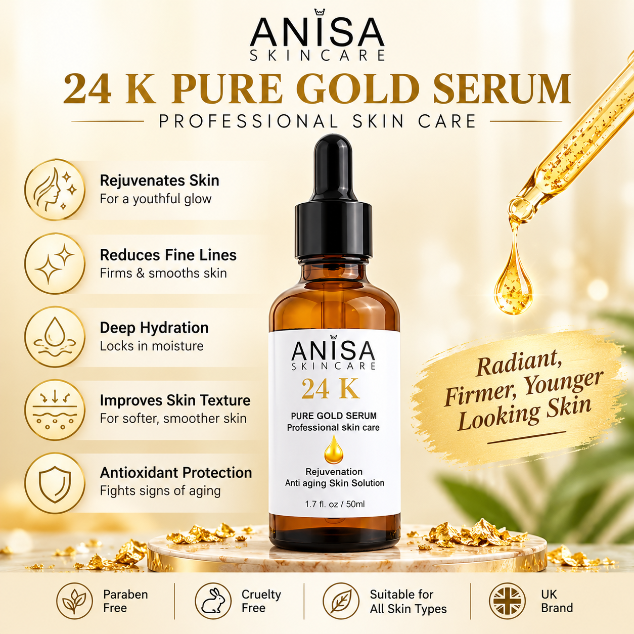 24K Gold Serum