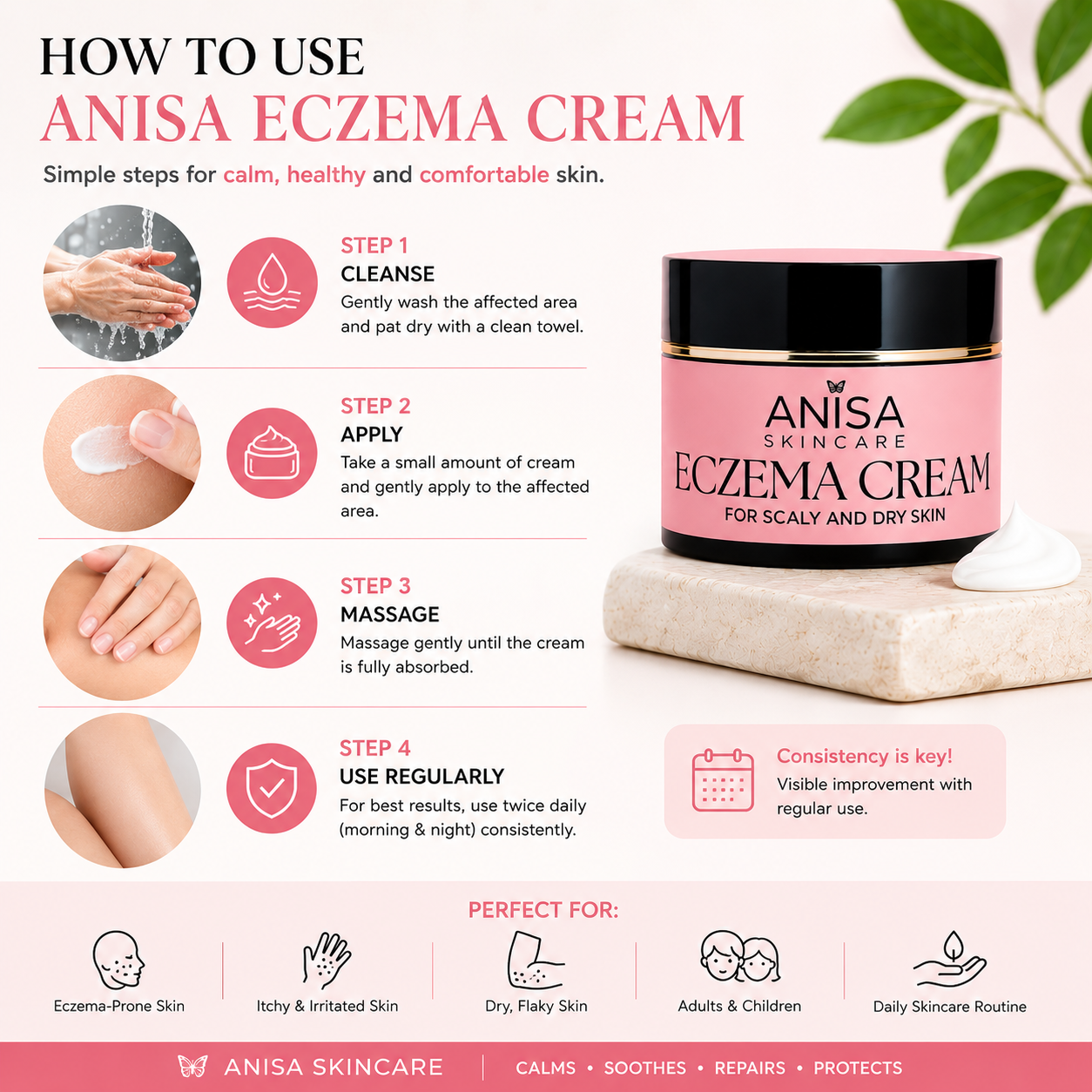 CalmDerm™ Eczema Cream